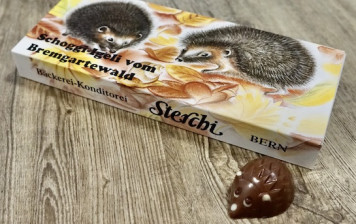 Small chocolate hedgehog