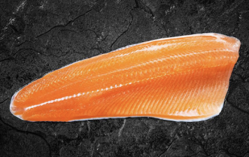 Truite saumonée - filet avec peau