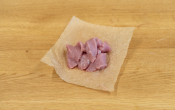 Thin slices of veal