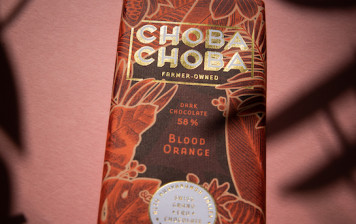 Pure Dark Swiss Chocolate 58% and Blood Orange